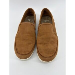 Sanuk Pair O Dice Chill Casual Slip On Loafers Tobacco Tan, Women 9